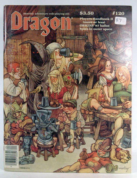 Dragon Magazine, No 120, by Moore, Roger  