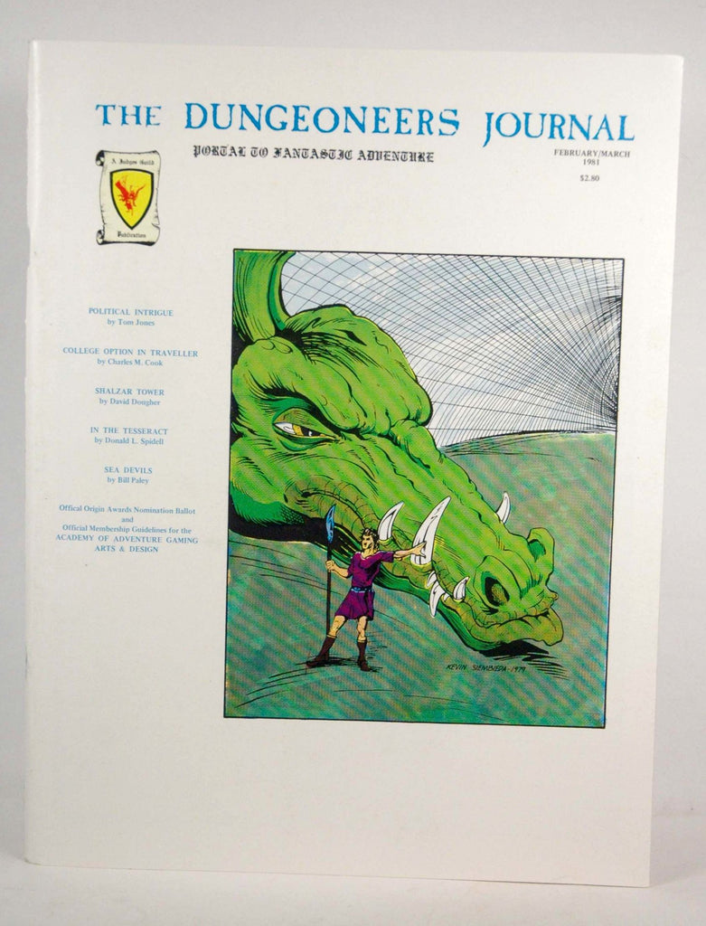 The Dungeoneer Journal, Portal to Fantastic Adventure (Feb/March 1981, Issue 25), by   
