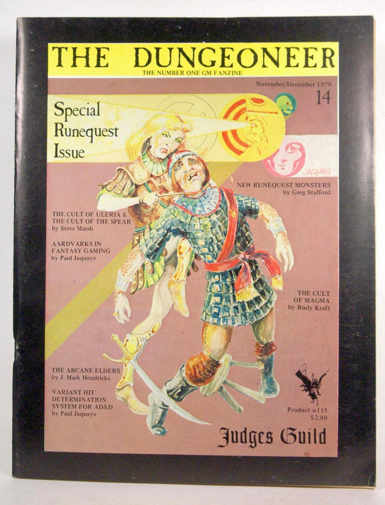 The Dungeoneer #14 (Nov/Dec 1979) - The Number One GM Fanzine, by   