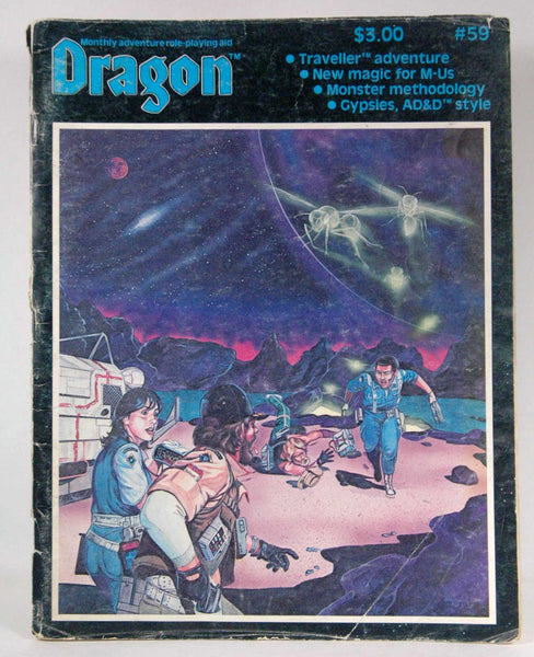 Dragon Magazine, No. 59, by 3Tsr  