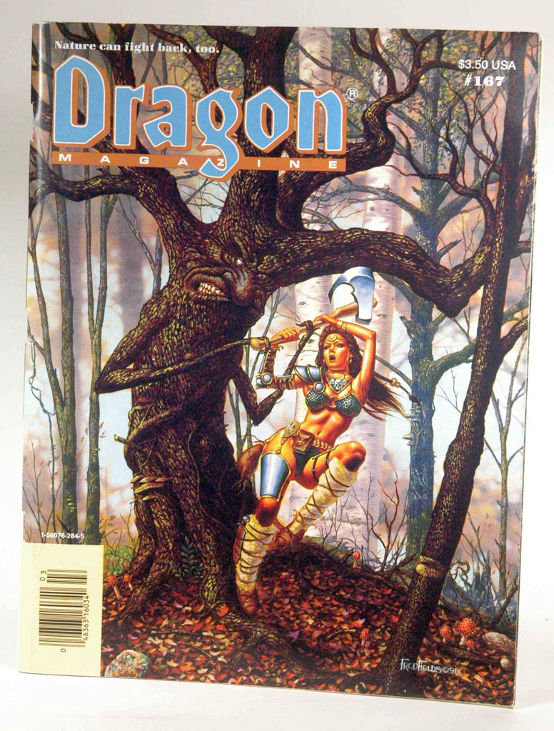 DRAGON #167 (Magazine -March 1991) "Nature can Fight Back, too.", by   