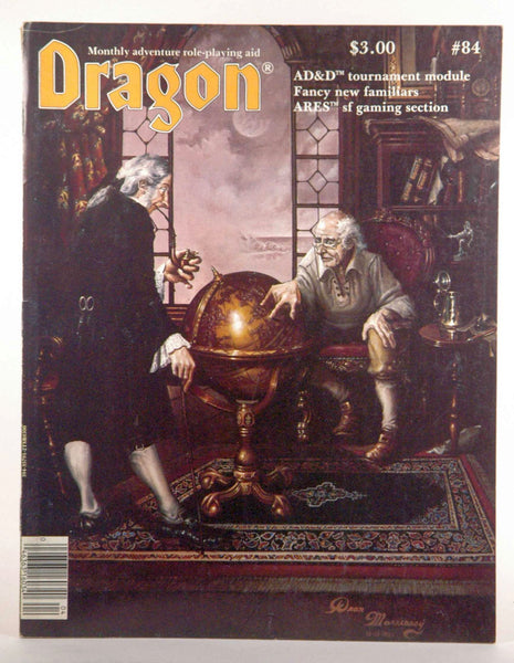 DRAGON #84 (Magazine - April 1984) "AD&D tournament module", by   