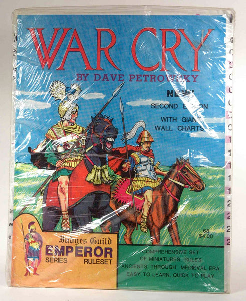 War Cry: Comprehensive Set of Miniatures Rules, Ancients Through Medieval Era (2nd Edition), by Dave Petrowsky  