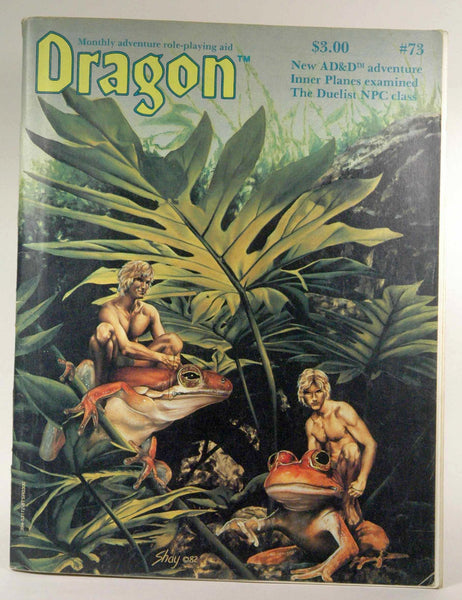 Dragon Magazine, Issue 73, by   