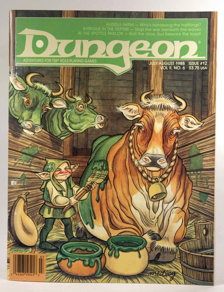 Dungeon Magazine Issue No. 12 (Dungeom Magazine, Volume II, No. 6), by   