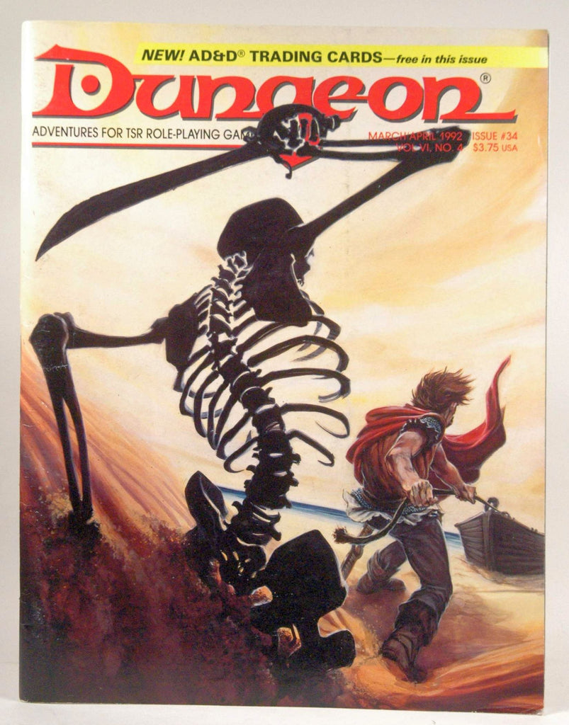 Dungeon (Magazine) #34 (March/April 1992), by   