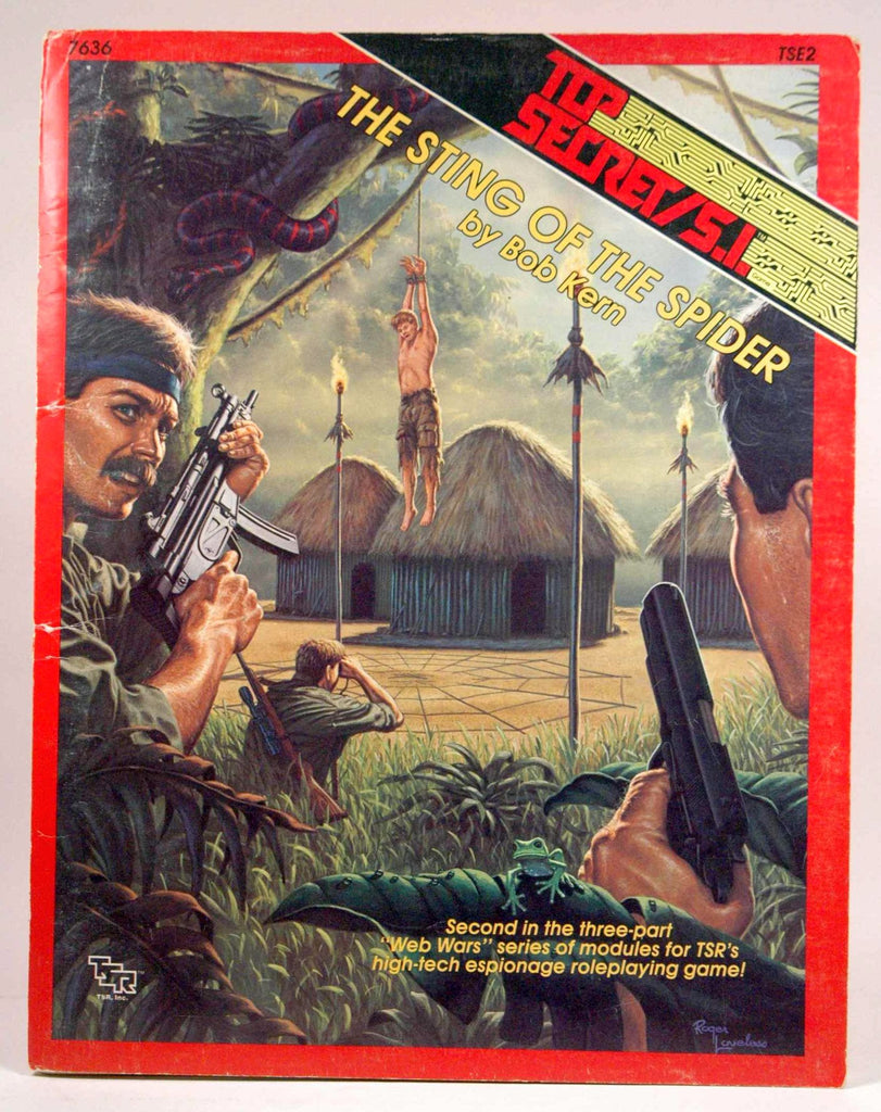 The Sting of the Spider (Top Secret/S.I. Module TSE2), by Bob Kern  