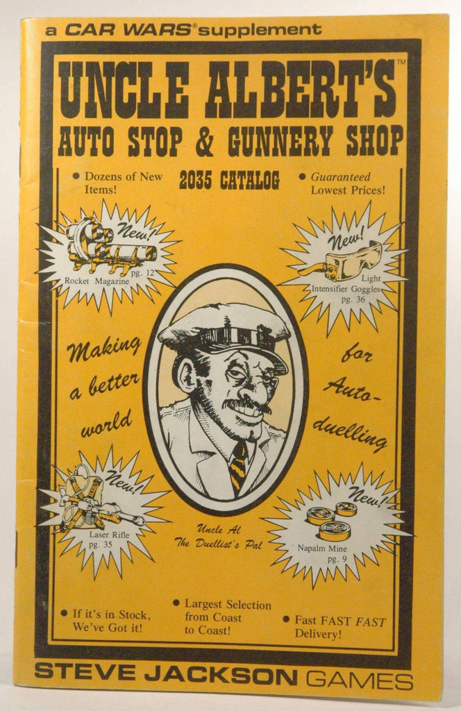 Uncle Albert's Auto Stop & Gunnery Shop 2035 Catalog, by Jackson, Steve and Scott Haring, Martha Ladyman, Jim Gould, Allen Varny  