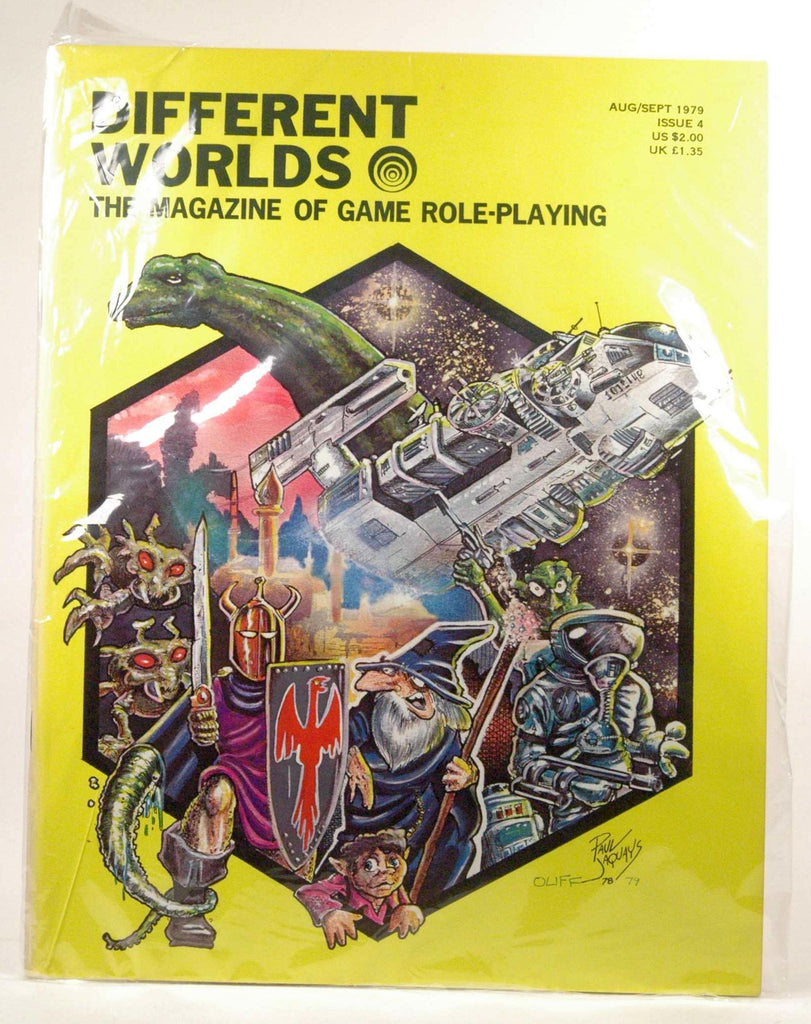 Different Worlds, Issue 4: Aug/Sept 1979 The Magazine of Game Role-Playing, by   
