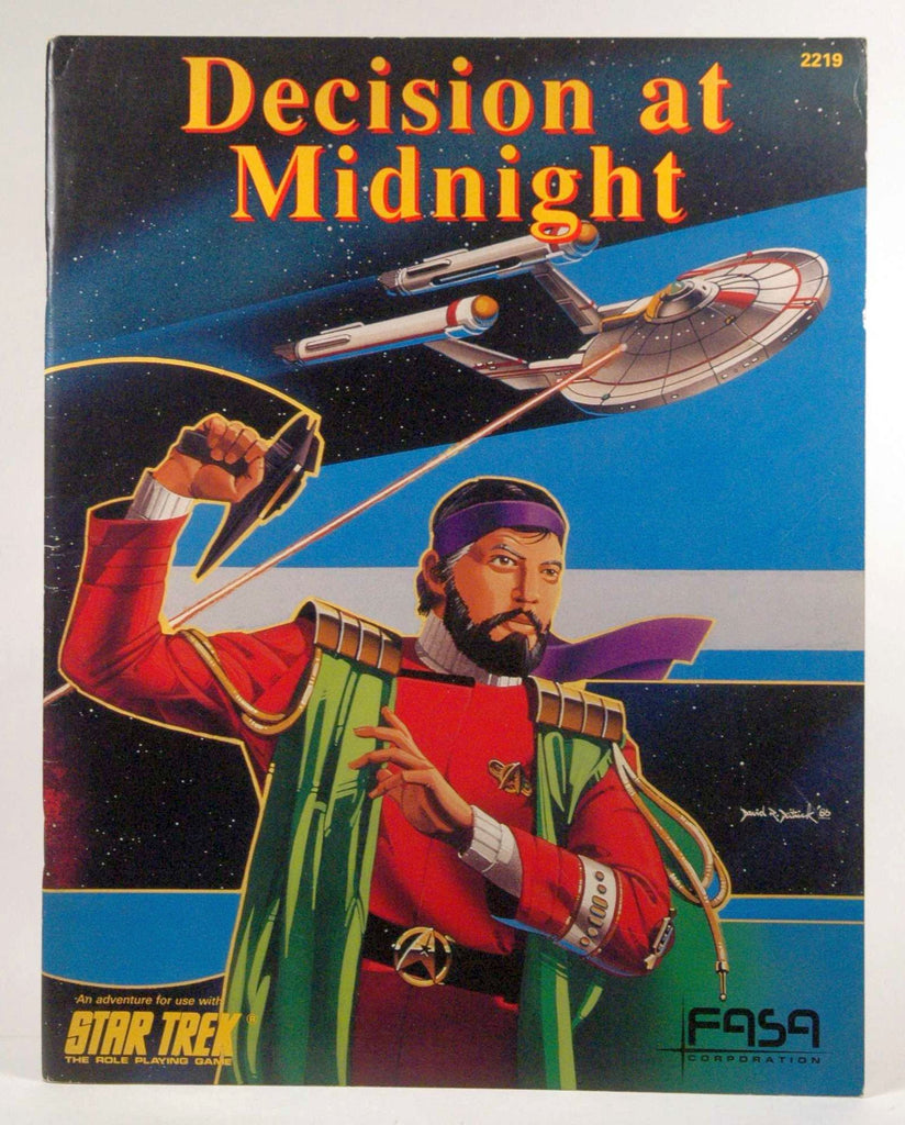 Decision at Midnight (Star Trek Role Playing Game), by Paramount  