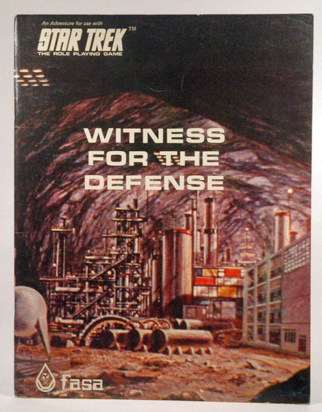 Witness For The Defense (Star Trek RPG), by Guy McLimore  