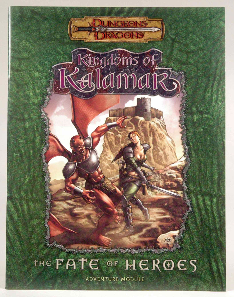 The Fate of Heroes (Dungeons & Dragons: Kingdoms of Kalamar Adventure Module), by Sylvestre, Plemmons, Jelke, Ferguson  