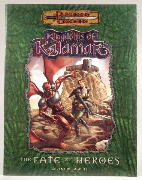 The Fate of Heroes (Dungeons & Dragons: Kingdoms of Kalamar Adventure Module), by Sylvestre, Plemmons, Jelke, Ferguson  