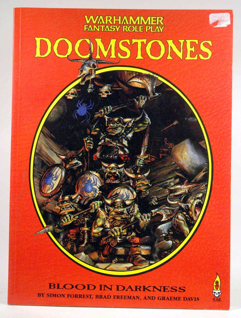 Blood in Darkness (Doomstones Series: Warhammer Fantasy Role Play), by Graeme Davis, Brad Freeman, Simon Forrest  