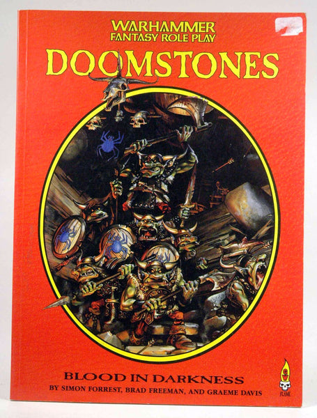 Blood in Darkness (Doomstones Series: Warhammer Fantasy Role Play), by Graeme Davis, Brad Freeman, Simon Forrest  