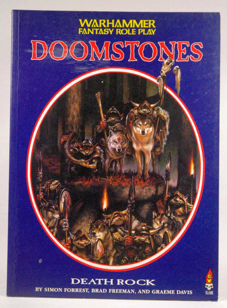 Death Rock (Doomstones Series: Warhammer Fantasy Role Play), by Graeme Davis, Brad Freeman, Simon Forrest  