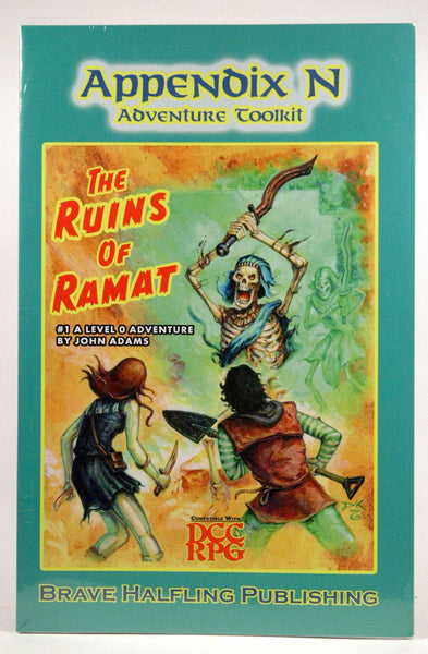 The Ruins of Ramat (Appendix N Adventure Toolkit) DCC RPG, by John Adams  
