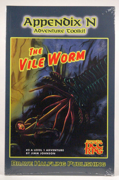 The Vile Worm (Appendix N Adventure Toolkit) DCC RPG, by Jimm Johnson  