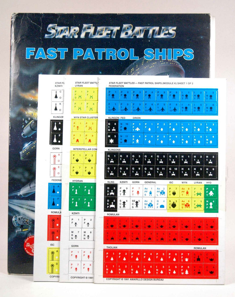 Star Fleet Battles Module K: Fast Patrol Ships, by   