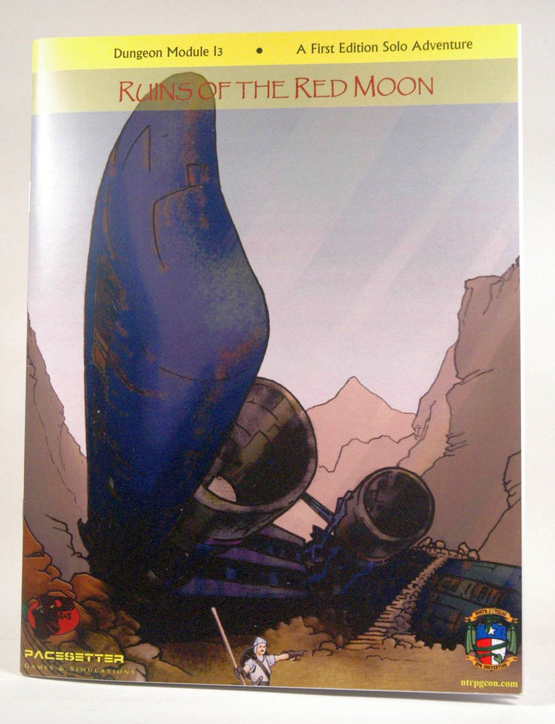 Ruins of the Red Moon (AD&D 1e Solo Adventre I3), by Bill Barsh  