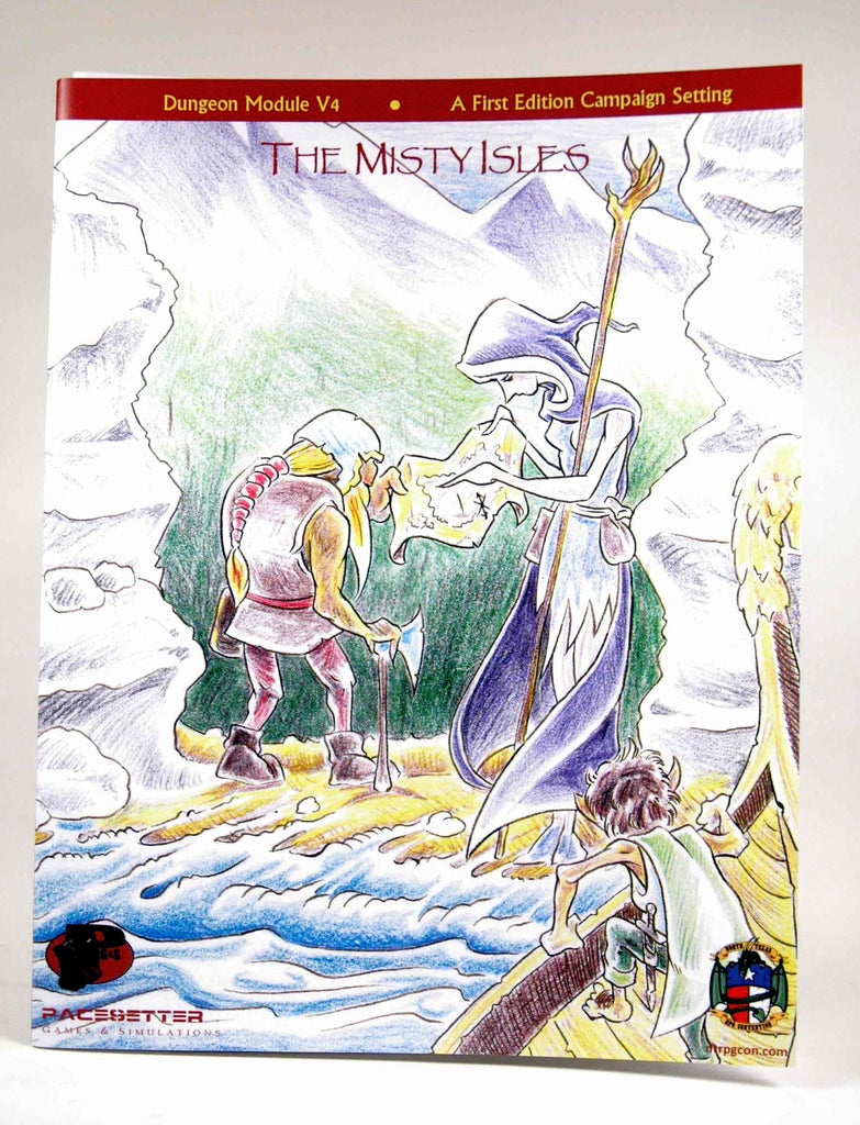 The Misty Isles (V4, AD&D 1E Module), by Bill Barsh  