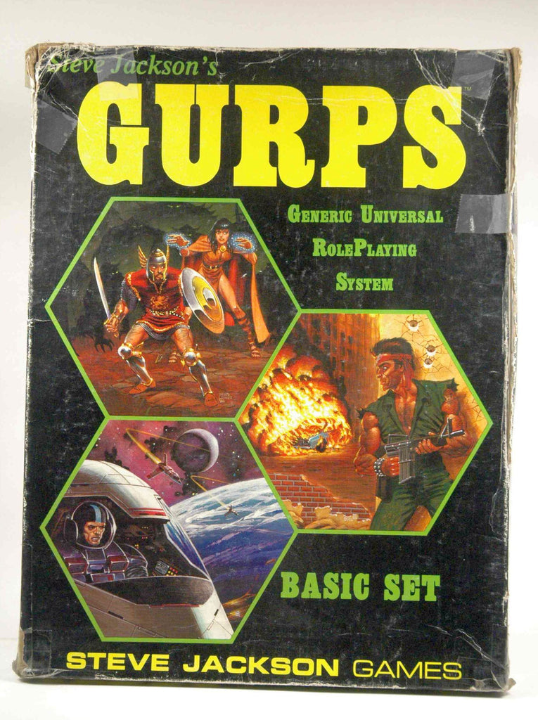 GURPS Basic Set [BOX SET], by Steve Jackson  