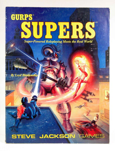 GURPS Supers, by Loyd Blankenship  