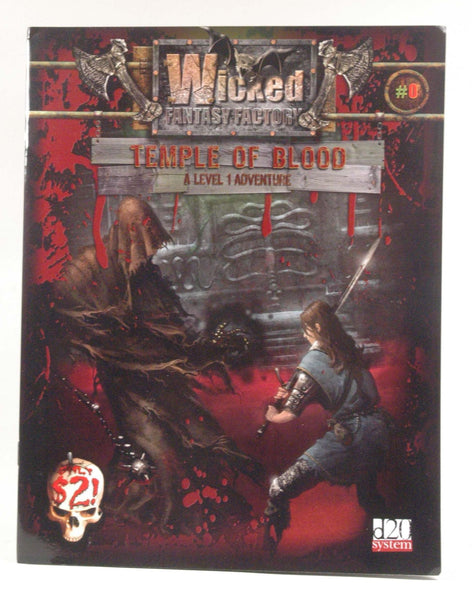 Temple of Blood: A Level 1 Adventure (Wicked Fantasy Factory), by Johnson, Luke  