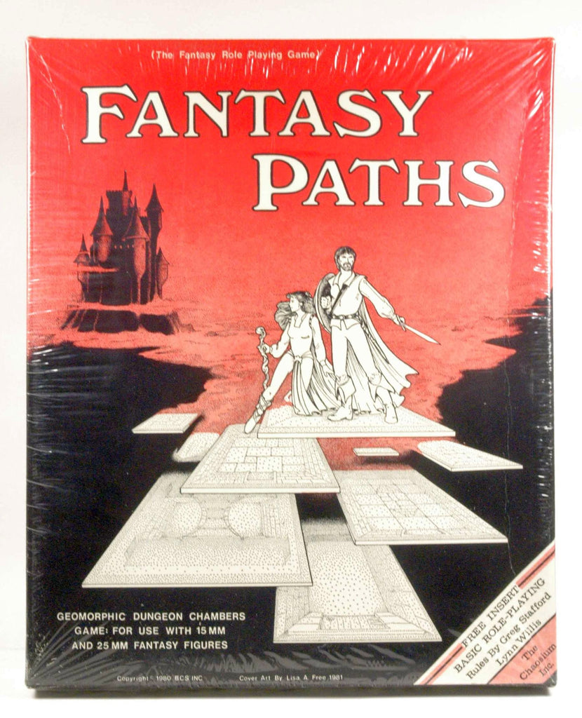 Fantasy Paths Red Box, by Greg Stafford, Lynn Willis  