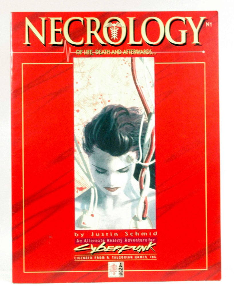 Necrology of Life, Death and Afterwards: An Alternate Reality Adventure for Cyberpunk, by Justin Schmid  