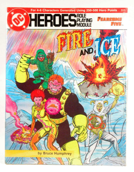 Fire and Ice (DC Heroes RPG), by Bruce Humphrey  