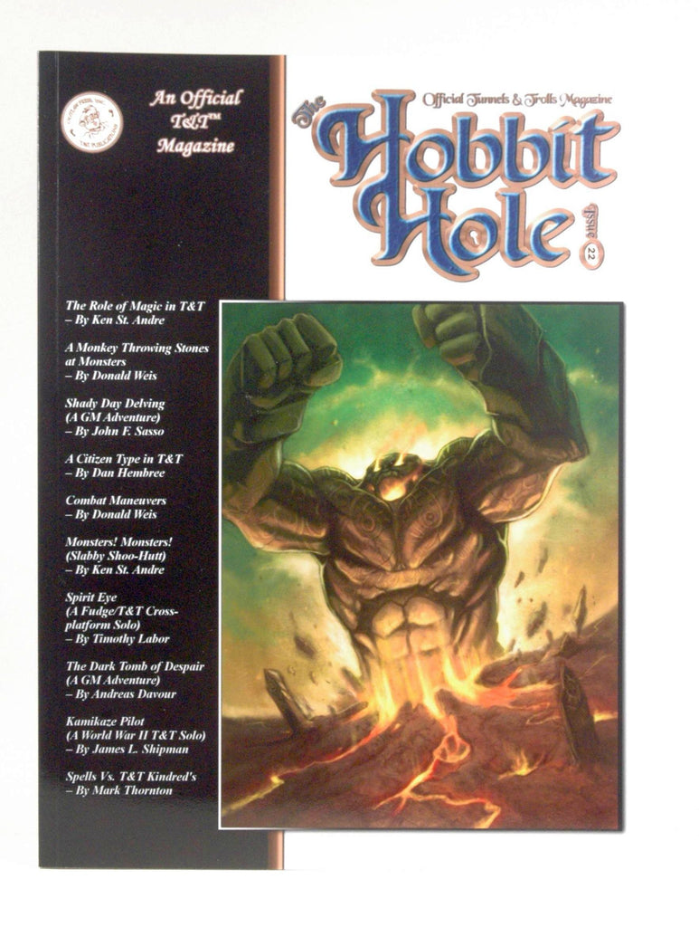 The Hobbit Hole #22 Tunnels & Trolls Magazine July 2012, by   