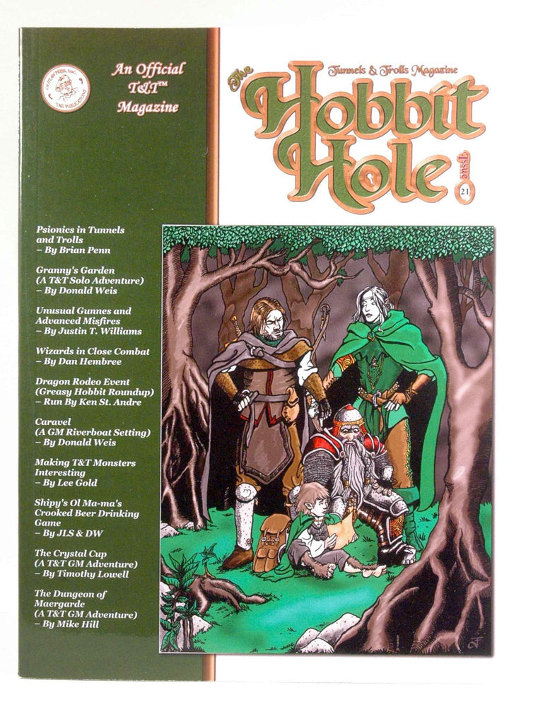 The Hobbit Hole #21, November 2011, Tunnels & Trolls Magazine, by   