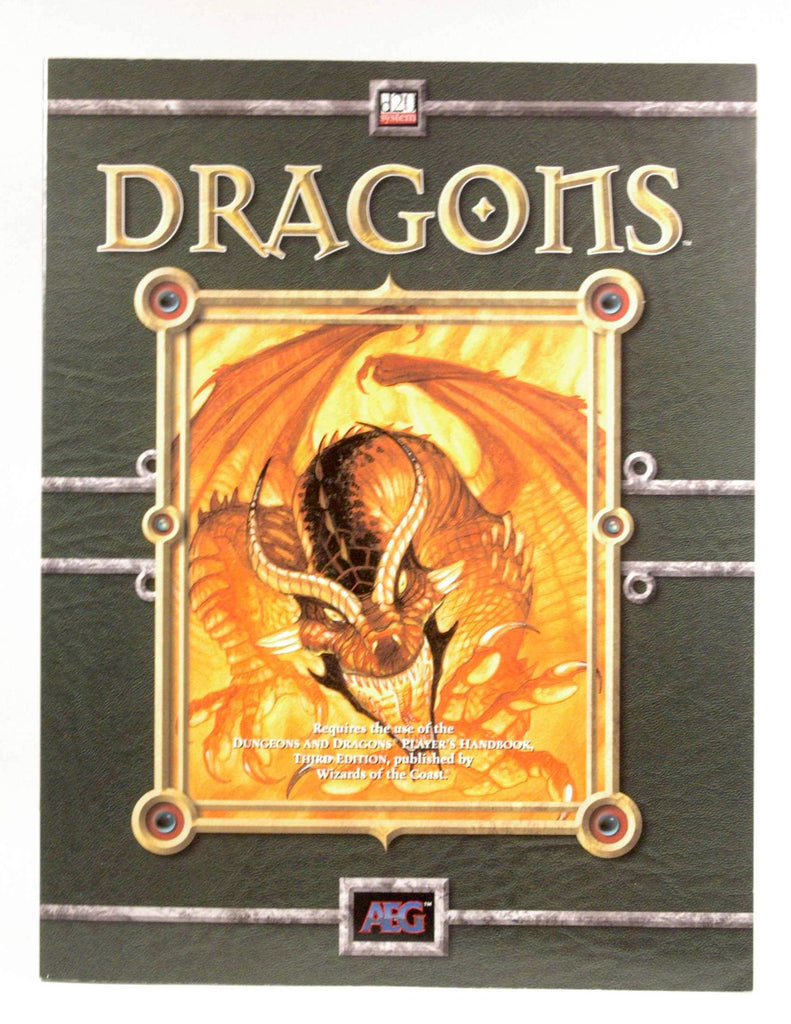 Dragons (d20 Fantasy Roleplaying), by Douglas Sun, Ree Soesbee, Jim Pinto, Mike Mearls, Mike Leader, Andrew Getting, Peter Flanagan, J. Darby Douglas, Aaron A. Acevedo  