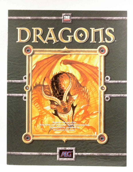 Dragons (d20 Fantasy Roleplaying), by Douglas Sun, Ree Soesbee, Jim Pinto, Mike Mearls, Mike Leader, Andrew Getting, Peter Flanagan, J. Darby Douglas, Aaron A. Acevedo  