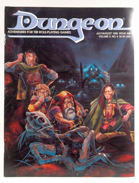 Dungeon Adventures for Tsr Role-Playing Games: Issue No. 60 (Bi-Monthly Magazine), by   