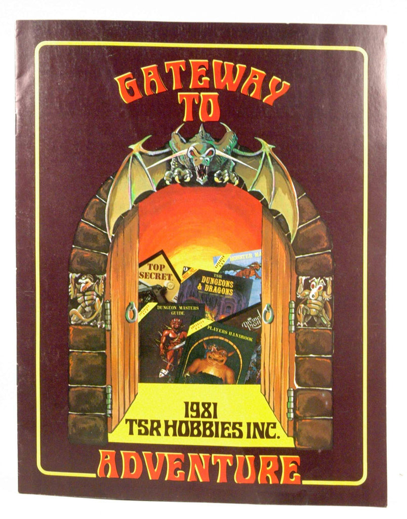 1981 TSR Hobbies Catalog: Gateway To Adventure, by Staff  