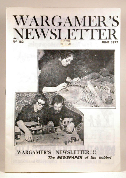 Wargamer's Newsletter #183 June 1977, by   