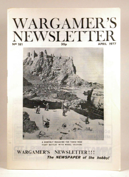 Wargamer's Newsletter #181 April 1977, by   