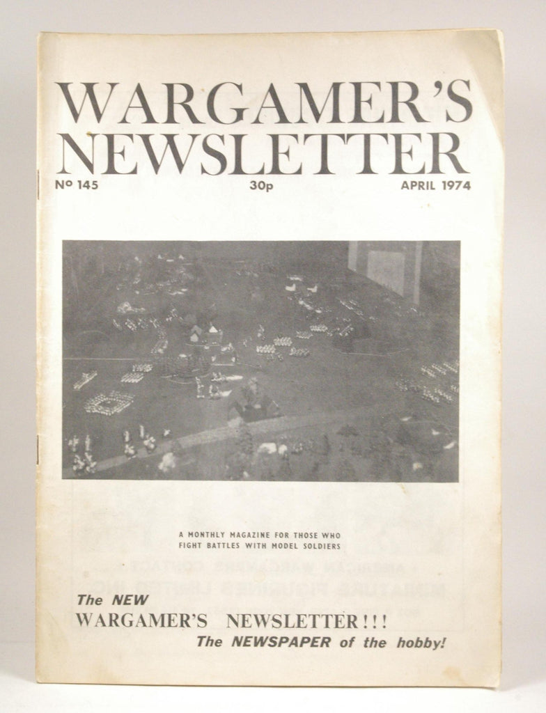Wargamer's Newsletter #145 April 1974, by   