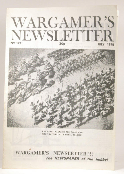 Wargamer's Newsletter #172 July 1976, by   