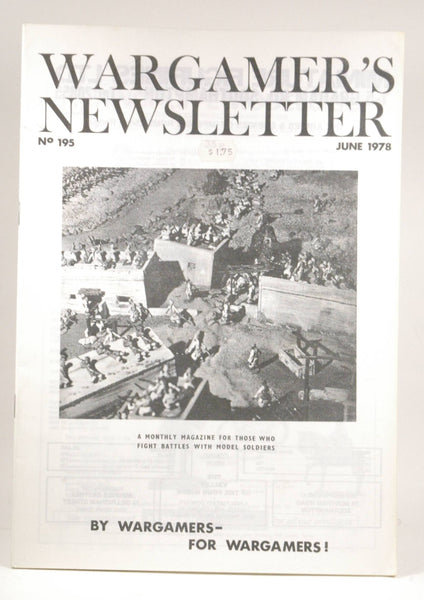 Wargamer's Newsletter #195 June 1978, by   