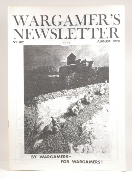 Wargamer's Newsletter #197 August 1978, by   