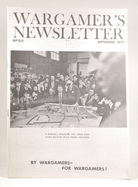 Wargamer's Newsletter #210 September 1979, by   