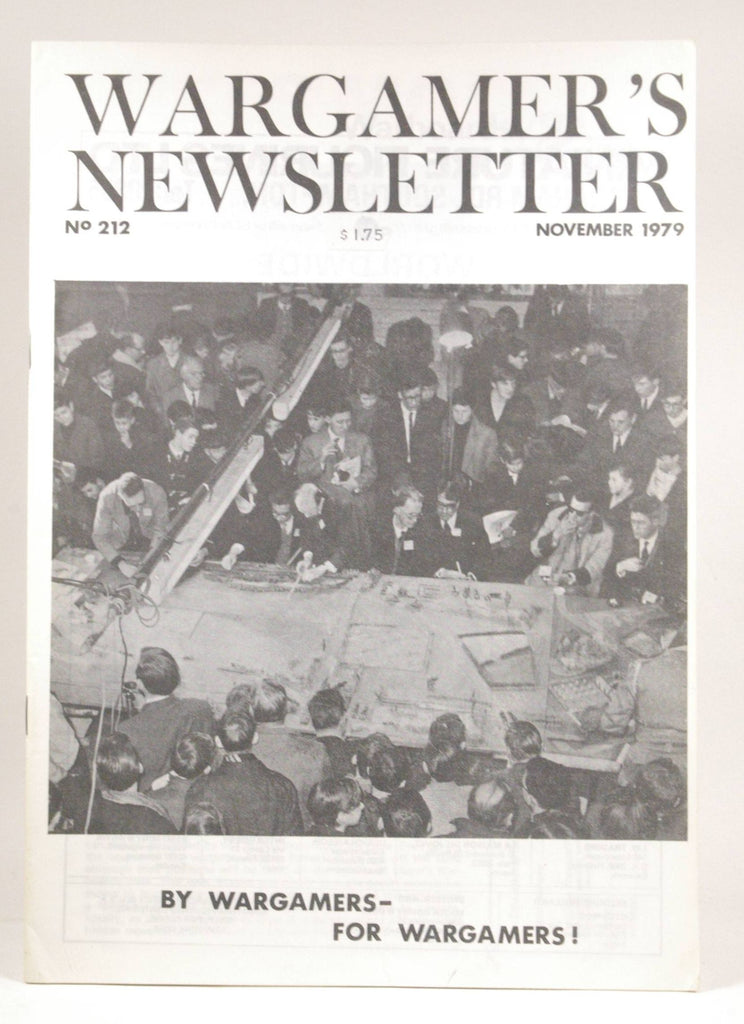 Wargamer's Newsletter #212 November 1979, by   