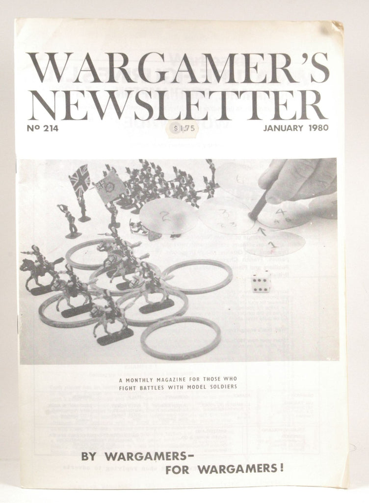 Wargamer's Newsletter #214 January 1980, by   