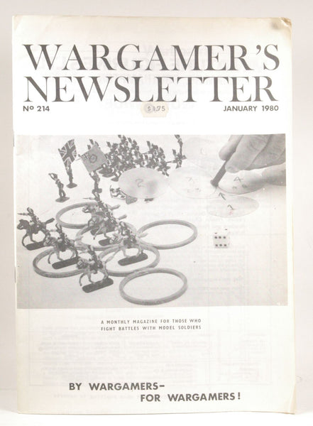 Wargamer's Newsletter #214 January 1980, by   