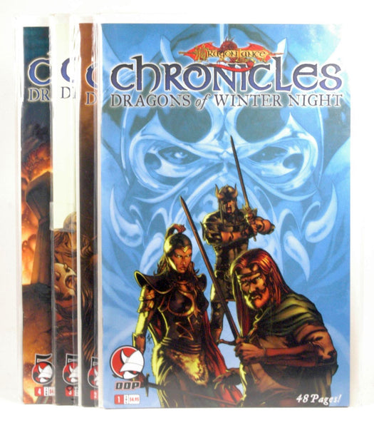 Dragonlance Chronicles Dragons of WInter Night 1-4 Comic DDP, by   