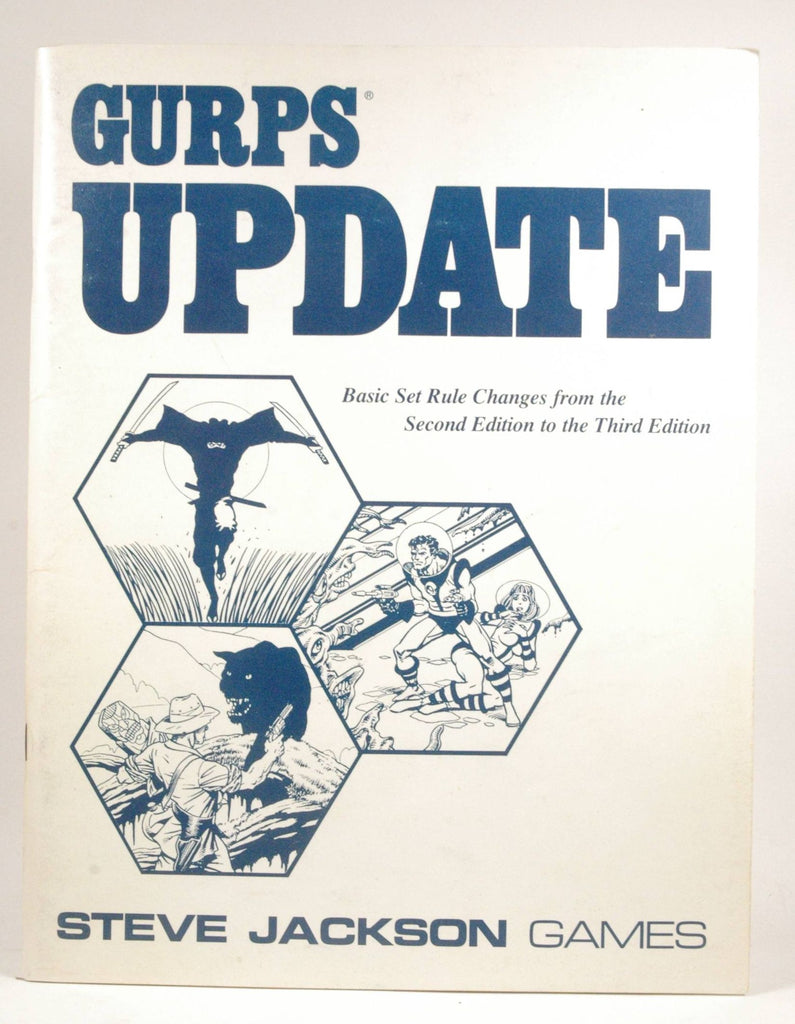 GURPS Update - Rule Changes from the 2nd Edition to the 3rd Edition, by David Ladyman, Steve Jackson  