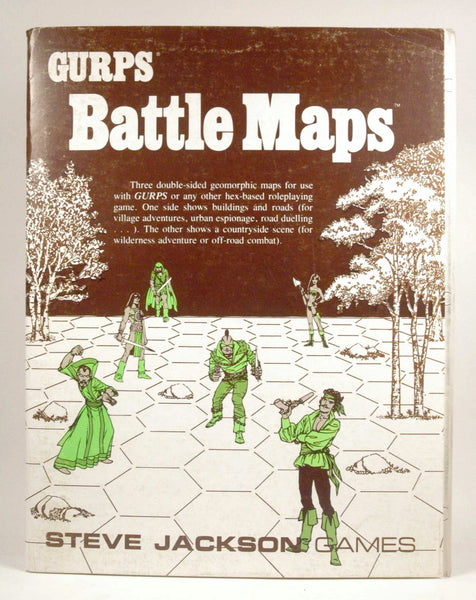 GURPS Battle Maps (GURPS, SJG00595), by Steve Jackson Games  